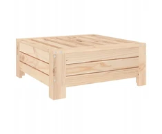 Šoninis staliukas iš pušies medienos 63,5x63,5x26 cm - natūralus