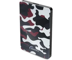 Sonnics 1tb Raudona Camo išorinis nešiojamas kietasis diskas Usb 3.0 Super Fast Transfer Speed, skirtas naudoti su Windows Pc, Mac, XBOX One ir Ps4 Fat32