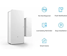 Sonoff Dw2 Wifi Durų/langų Jutiklis su App Aliarmo Funkcija