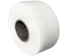 Sopimusz lipni jungčių juosta, 50 mm x 100 m, stiklo pluošto jungčių uždengimo juostelės besiūliam jungčių užpildymui, audinio juosta, gipso kartono plokščių, įtrūkimų ir skylių armavimo juostelės