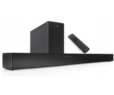Vaizdo grotuvas Soundbar Jvc 2.1 200w Hdmi Arc Bt 5.3 Aux Dolby Audio Th-e434b + nuotolinio valdymo pultas