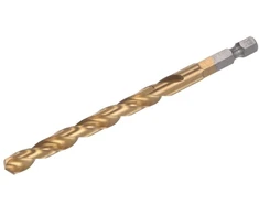 Sourcing map 1/4 colio šešiakampio koto grąžtas 7.2 mm titano grąžtų rinkinys m35 greitapjovis plieno sukamasis grąžtas 107 mm ilgio visiškai įžemintas skirtas medžiui nerūdijančiam plienui metalui plastikui