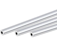 Sourcing map 6063 aliuminio apvalūs vamzdžiai 11 mm išorinis skersmuo 5 mm vidinis skersmuo 300 mm ilgio vamzdžių pakuotė iš 3 vnt.