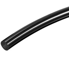 Sourcing map pneumatinė oro žarna, Pu poliuretano oro kompresoriaus žarnos vamzdis juodas 8 mm (0,31 colio) Ad x 5 mm (0,2 colio) Id 2 m (6,56 pėdos)
