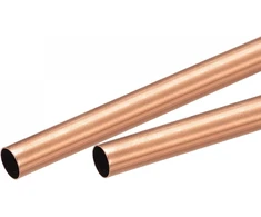 Ventiliatorius Sourcing map varinis apvalus vamzdis 8 mm išorinis skersmuo 0,25 mm sienelės storis 200 mm ilgio vamzdis, 2 vnt.