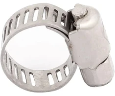 Ventiliatorius Sourcingmap® 6mm-12mm reguliuojamas diapazonas 8mm plotis nerūdijančio plieno sliekinės pavaros žarnos spaustukas 20vnt