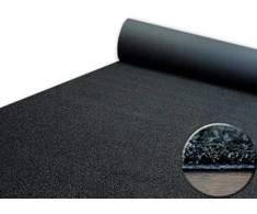 Spalvinga dirbtinė žolė Spring juoda 7mm terasa balkonas 100x200 cm