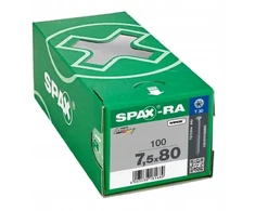 Spaxx Ra 7.5x80 S Wirox sraigtai, 100 vnt.