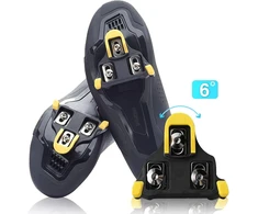 Spd trinkės precision superlight dviračių trinkės skirtos spin bateliams varžybiniam važiavimui dviračiu 4 poros 12 spd trinkės 1 laikymo krepšys suderinamas su shimano spd-sl pedalų sistemomis skirtas plento dviračių lenktynėms