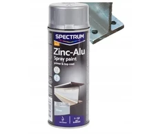 Specialist+ Cinko-aliuminio purškiami dažai Spectrum sidabriniai 400 ml