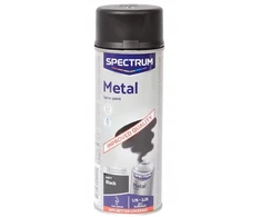 Specialist+ Juodas matinis metalo purškiamasis lakas spectrum 400 ml