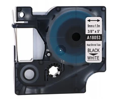 Specmark 18053 termo susitraukianti etiketė balta 9mm Dymo Rhino