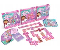 Spin Master Gabi namelis: 3 stalo žaidimų rinkinys domino pop-up katy jumbo