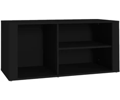 Spintelė batams, juodos spalvos, 100x35x45cm, apdirbta mediena