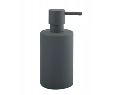 Spirella Muilo dozatorius Tubka su plieniniu siurbliuku 300ml pilkas matinis