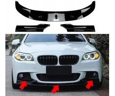 Splitteris, skirtas bmw f10 f11 2011-2017, juodas blizgus m sport