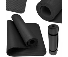 Sportforfun Nbr kilimėlis fitnesui, jogai, aerobikai, storas, tvirtas, didelis kilimėlis 10 mm