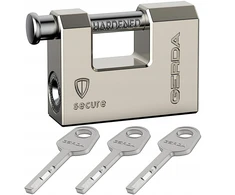 Spyna Gerda Secure Kswt T60 - Sustiprinta kaištinė, 60 mm, 3 raktai