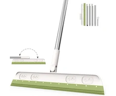 Squeegee Bottom, 120 cm vandens valytuvas grindims, dušo valytuvas, dušo valytuvas ilgu kotu, langų valytuvas su rankena, vandens valytuvas, dušo valytuvas (žalias)