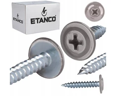 Sraigtai medienai 4,2x25 mm Ral 9007, 250 vnt.