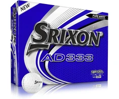 Srixon vyriški golfo kamuoliukai ad333-9 (vienas tuzinas) ad333 golfo kamuoliukai