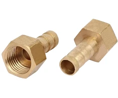 Srovės jungtis 8mm žarna, 1/4" vidinis sriegis, žalvaris