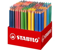 Stabilo Trio storos spalvotos kreidelės, 300 vnt.