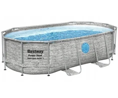 Stačiakampis baseinas Bestway 56714 Bulaj 427x250x100cm