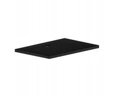 Stačiakampis душес padėklas slim Feniks 100x70x5cm juodas, pagaminta Lenkijoje
