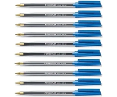 Staedtler 430 M-3 Stick Document 0.35 mm rutulinis rašiklis, mėlynas