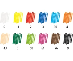 Staedtler Dicki 1287-6 Super Jumbo spalvinimo pieštukai šešiakampio formos, 12 vnt. pakuotė kartoninėje dėžutėje, violetiniai