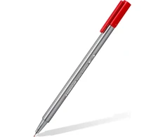 Staedtler Triplus Celebration Fineliner rinkinys, ergonomiškas trikampis korpusas, itin plonas 0,3 mm galiukas, ilgaamžiai, jubiliejinė akcija: 20 + 5 įvairių spalvų Fineliner tipo rašikliai, 334 C25 Ta