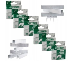 Stalco 12mm Stalinių Segtukų Rinkinys - 10 Pakuočių
