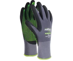 Stalco Nitrile Flex Dots darbo pirštinės S-76317, dydis M (8), 12 porų
