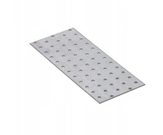 Staliaus plokščia jungtis 100x300x2 perforuota montavimo plokštelė Lp-25 1vnt