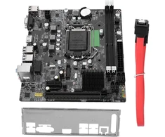 Vaizdo plokštė Stalinio kompiuterio pagrindinė plokštė, Lga 1155 Usb3.0 Sata Ddr3 Sata3.0 pagrindinė plokštė didelės spartos kietojo disko sąsaja branduolinė saugykla Hdmi Hd grafika, skirta B75 19x17x4cm / 7.5x6.7x1.6