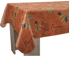 Staltiesė Jules Provence Tomette 150x300 cm atspari dėmėms