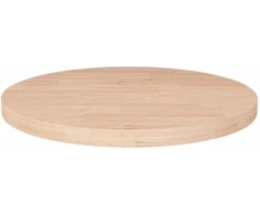 Stalviršis, 50x2,5cm, neapdorotas ąžuolo medienos masyvas