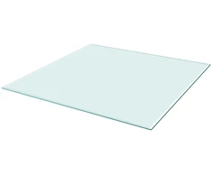 Stalviršis, grūdintas stiklas, kvadrato forma, 700x700mm