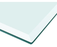 Stalviršis, grūdintas stiklas, kvadrato forma, 700x700mm