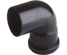 Standūs plastikiniai vamzdžių alkūnės jungikliai - 70 mm - 90 laipsnių