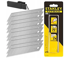 Stanley Fatmax 25mm segmentiniai peiliukai, 10 vnt.