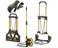 Stanley Sulankstomas transportavimo vežimėlis sandėliui 70kg + pirštinės