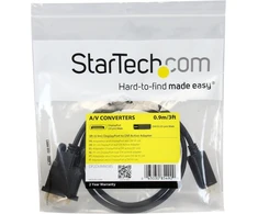Startech 0,9 m Displayport į Dvi aktyvus adapterio konverterio kabelis - juodas