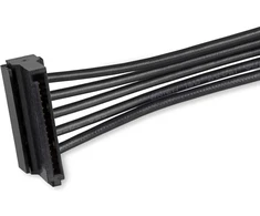 Startech B5196 4x Sata maitinimo skirstytuvo adapterio kabelis, juodas