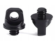 Objektyvas Statyvo varžtas adapteris dirželio tvirtinimas prie fotoaparato 1/4"