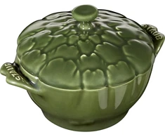 Staub Special Cocotte Mini cocotte indas artišokas 450ml žalias Originalus Staub