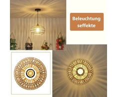Stepeak boho stiliaus pakabinamas šviestuvas su rotango gaubtu, natūralaus rotango pakabinamas šviestuvas valgomojo stalui, kaimiškas pakabinamas šviestuvas miegamajam, bambukinis pakabinamas lubinis šviestuvas svetainei, valgomajam, prieškambariui