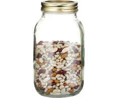 Stiklainis maisto laikymui 1000ml