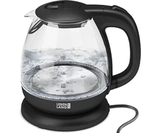 Stiklinis virdulys 1l su filtru, Lebenlang, kelioninis